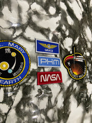 Hail Mary Embroidered Patch Set | 3-Piece Football & Pop Culture Badge Collection | Iron-On Sew-On Graphic Applique Set