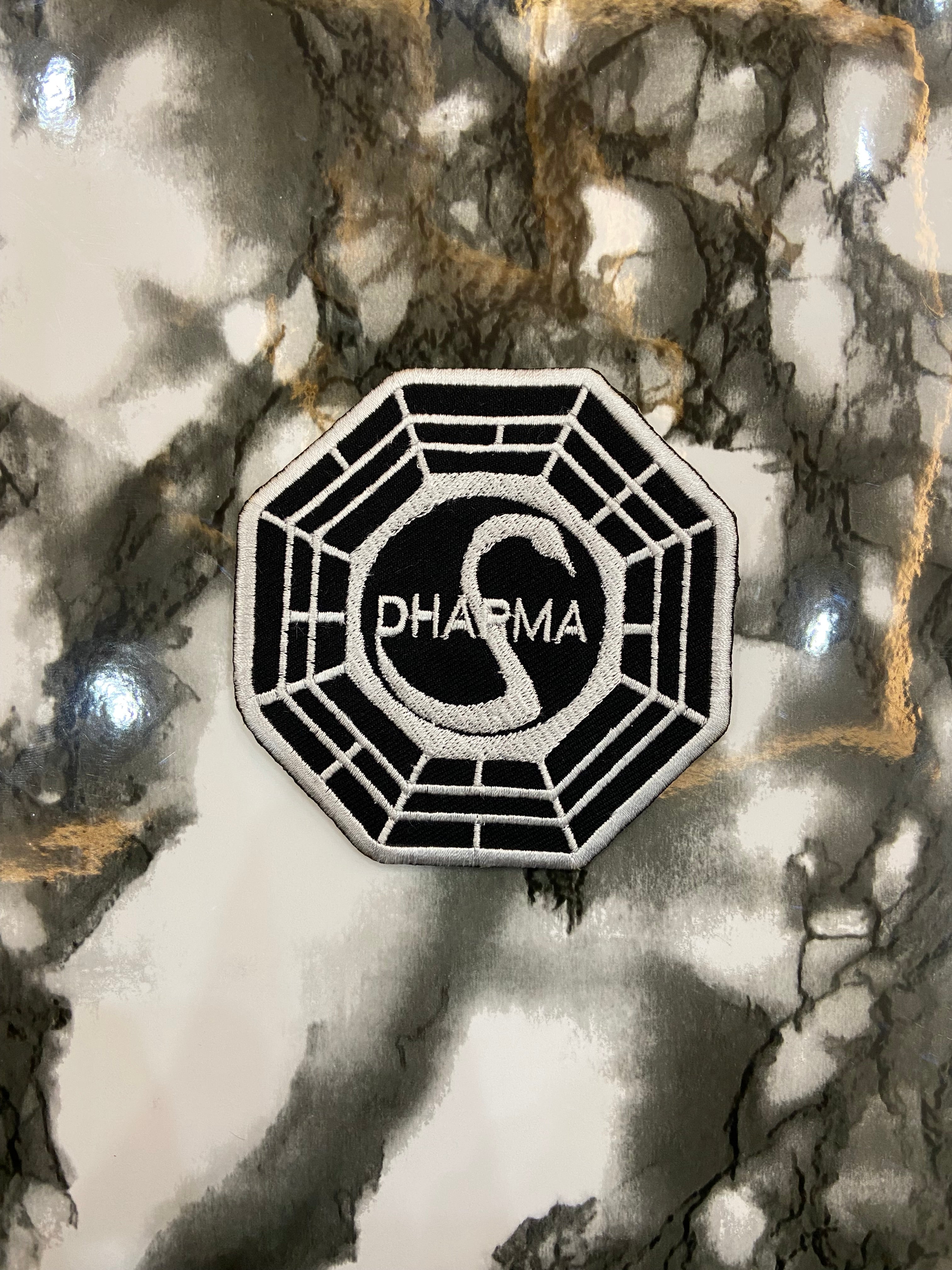 LOST Dharma Initiative Swan Station Embroidered Patch – Iconic Sci-Fi Cosplay Applique