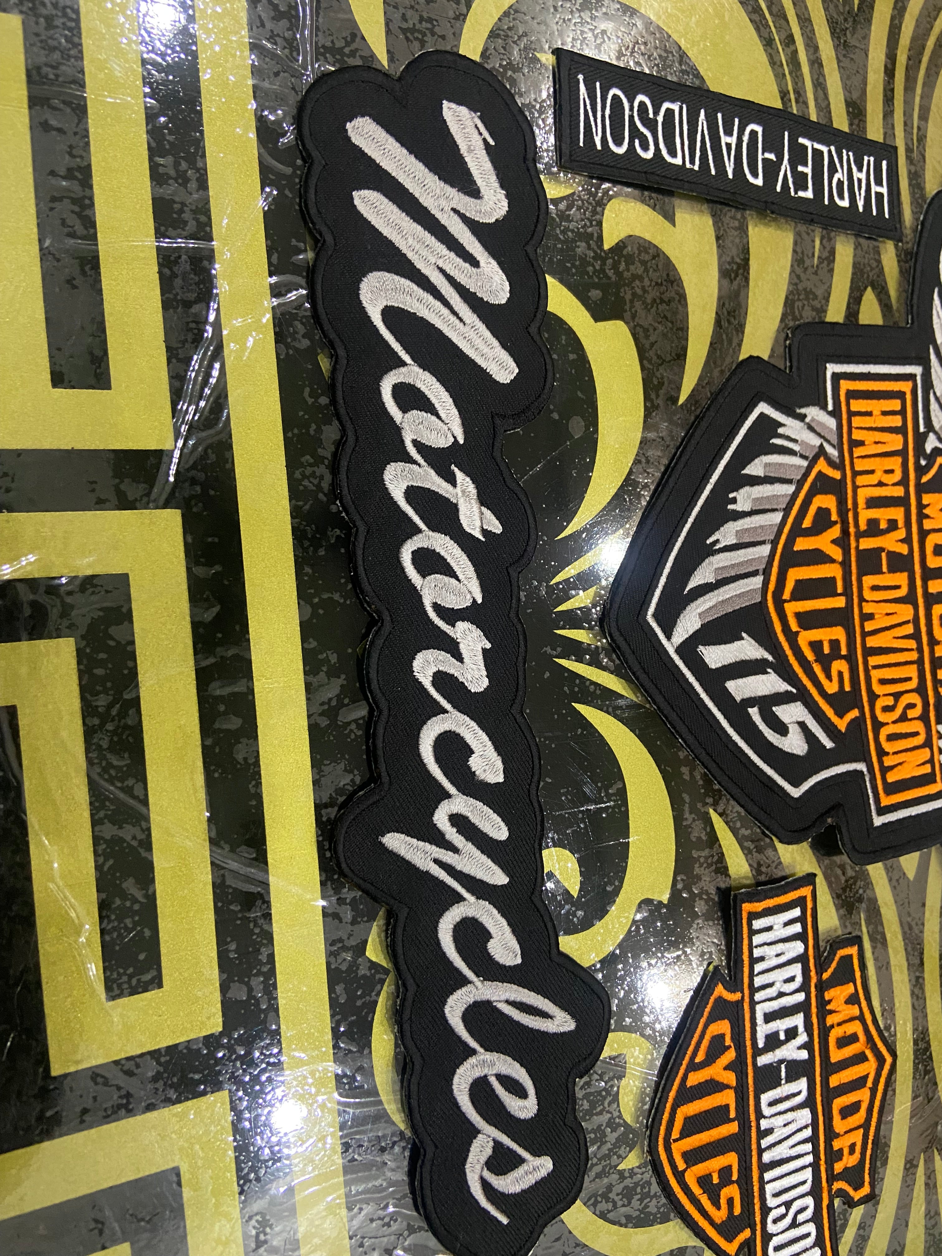 Harley-Davidson Eagle Full-Panel Set | 4-Piece Custom Vest Pack