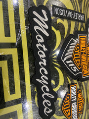 Harley-Davidson Eagle Full-Panel Set | 4-Piece Custom Vest Pack