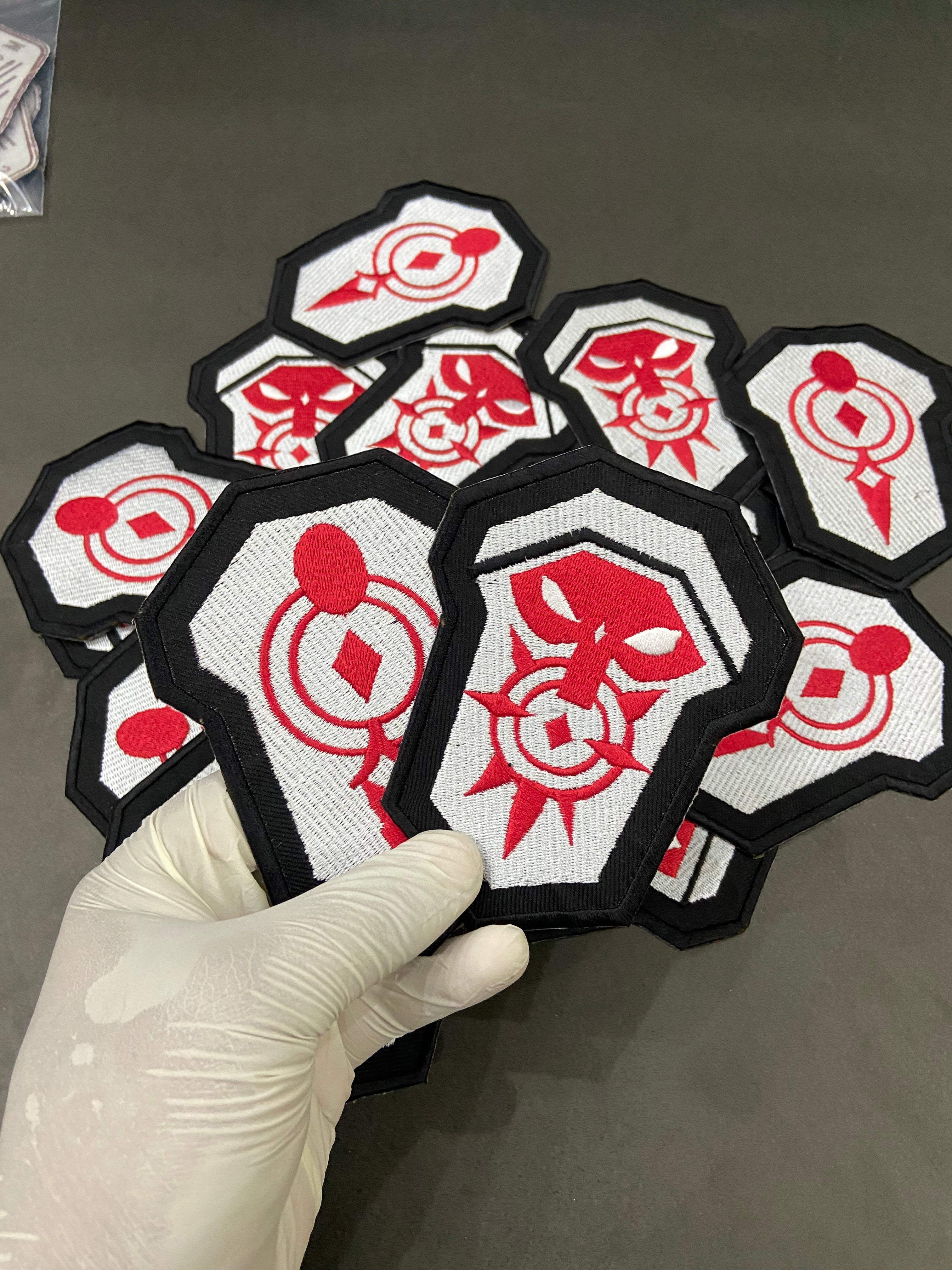 Vi Arcane Season 2 Shoulder Patches | League of Legends Cosplay Applique pack of 2