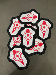 Vi Arcane Season 2 Shoulder Patches | League of Legends Cosplay Applique pack of 2