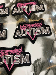 Weaponized Autism Embroidered Patch – Edgy Internet Culture Meme Applique