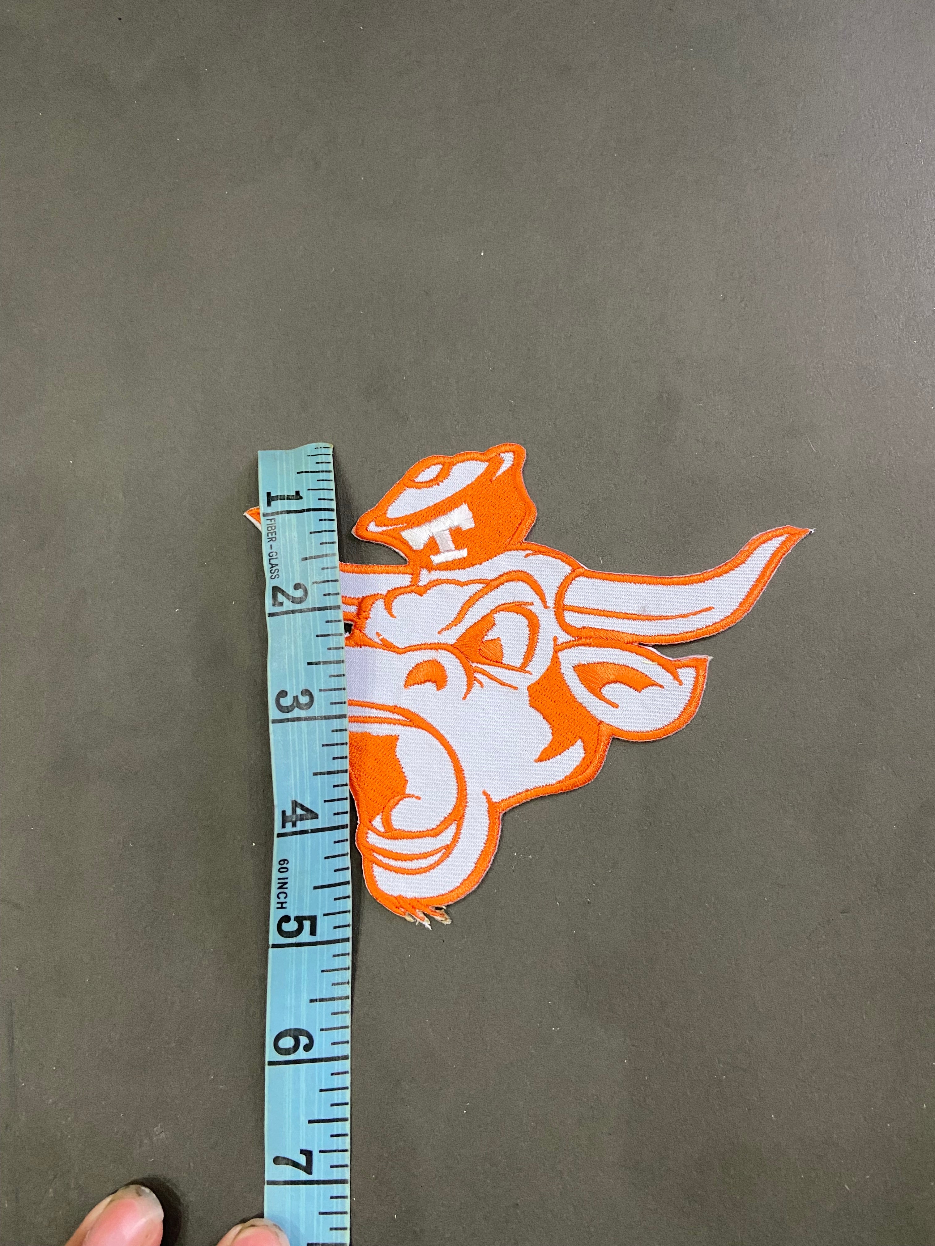 Texas Longhorns Burnt Orange Patch Collection | Large Circular Back Patch, Horn Shaped Logo, Bevo Head, SEC Badge | Iron On Sew On Varsity