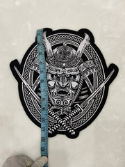 Samurai Odin Sons of Vikings Embroidery Patch: Iron On Cosplay