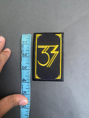 Number 37 Gaming Patch | Embroidered eSports Level Badge