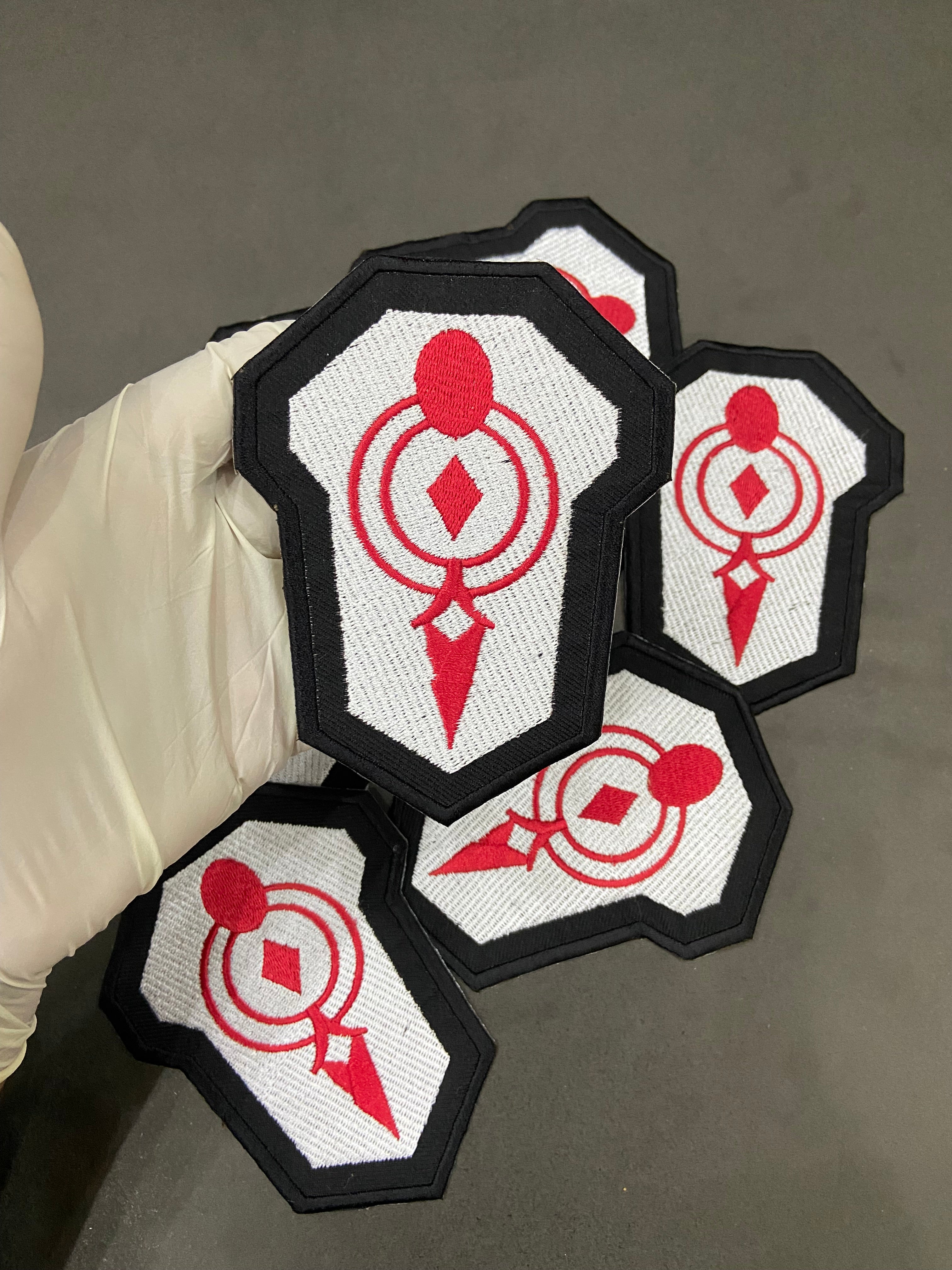 Vi Arcane Season 2 Shoulder Patches | League of Legends Cosplay Applique pack of 2