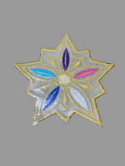 Rumi Star Embroidered Patch - Kpop Demon Hunters Cosplay