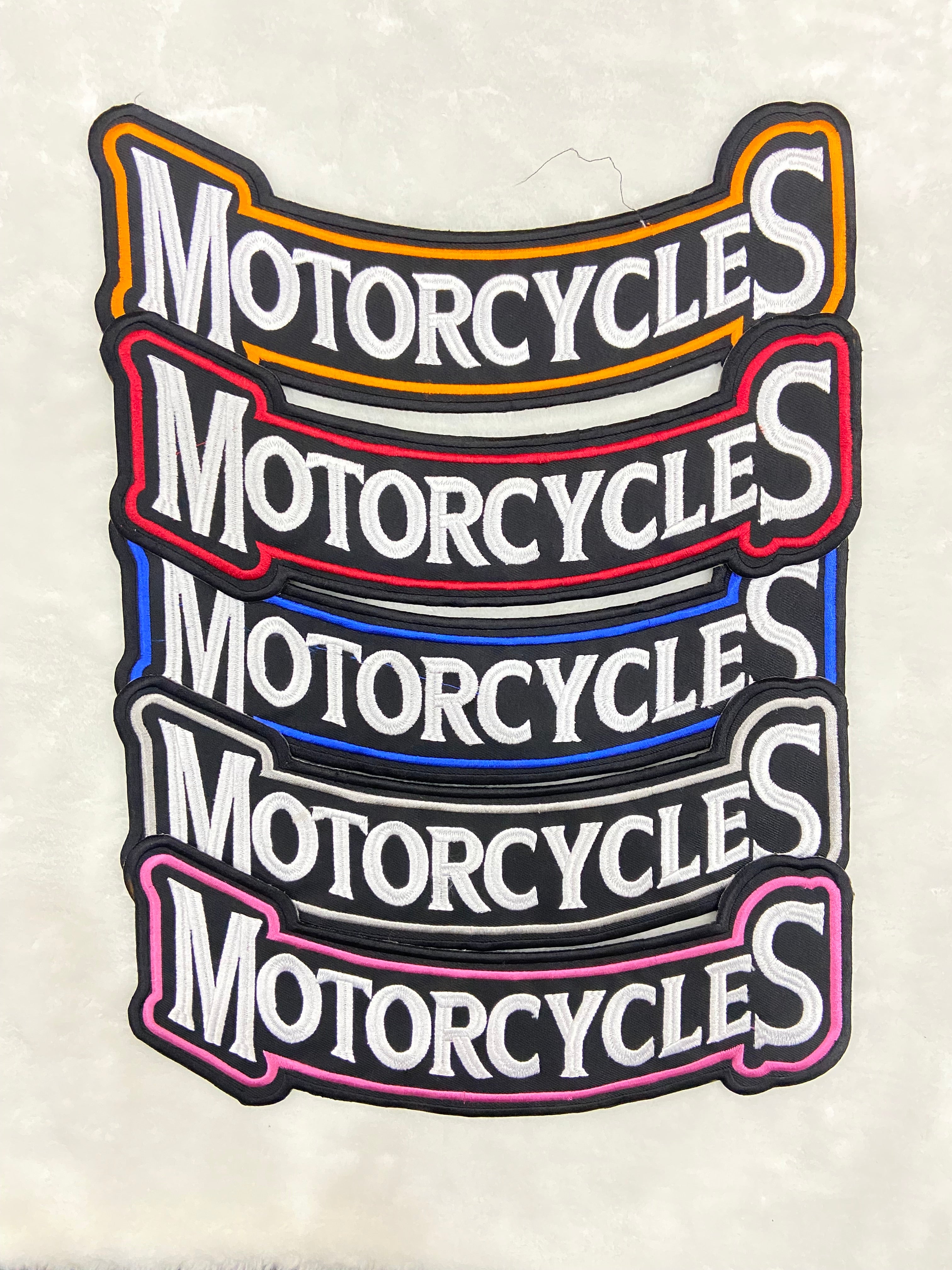 Harley-Davidson Top & Bottom Rocker Set | Embroidered Biker Badge