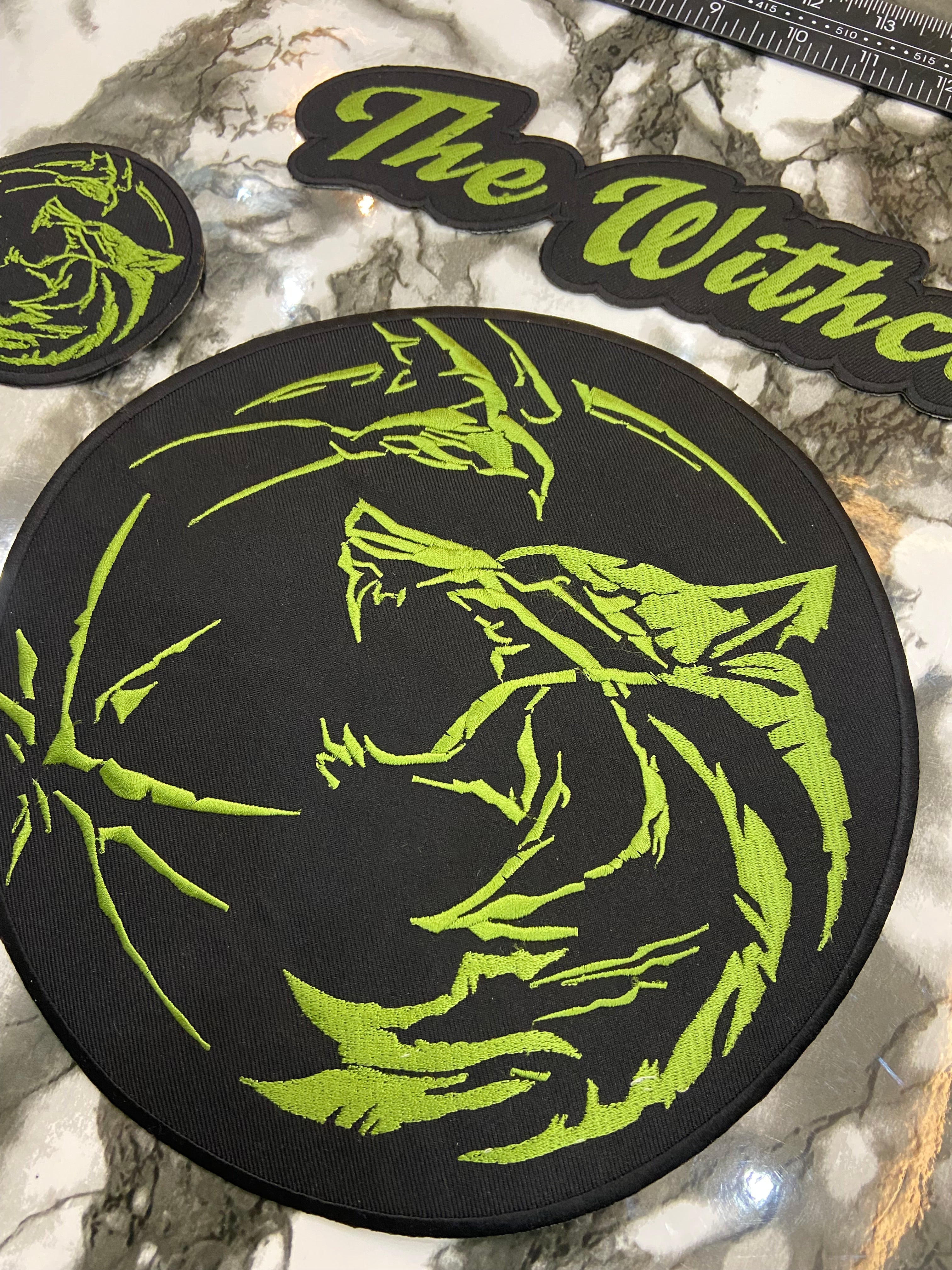 The Withcer Wolf School Patch – Premium Monster Slayer Embroidered Set