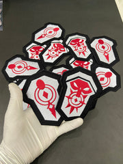 Vi Arcane Season 2 Shoulder Patches | League of Legends Cosplay Applique pack of 2