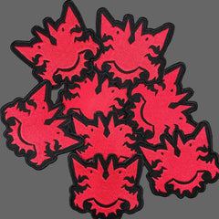 Vi Arcane Embroidered Patch: Pit Fighter Cosplay small arcane patch