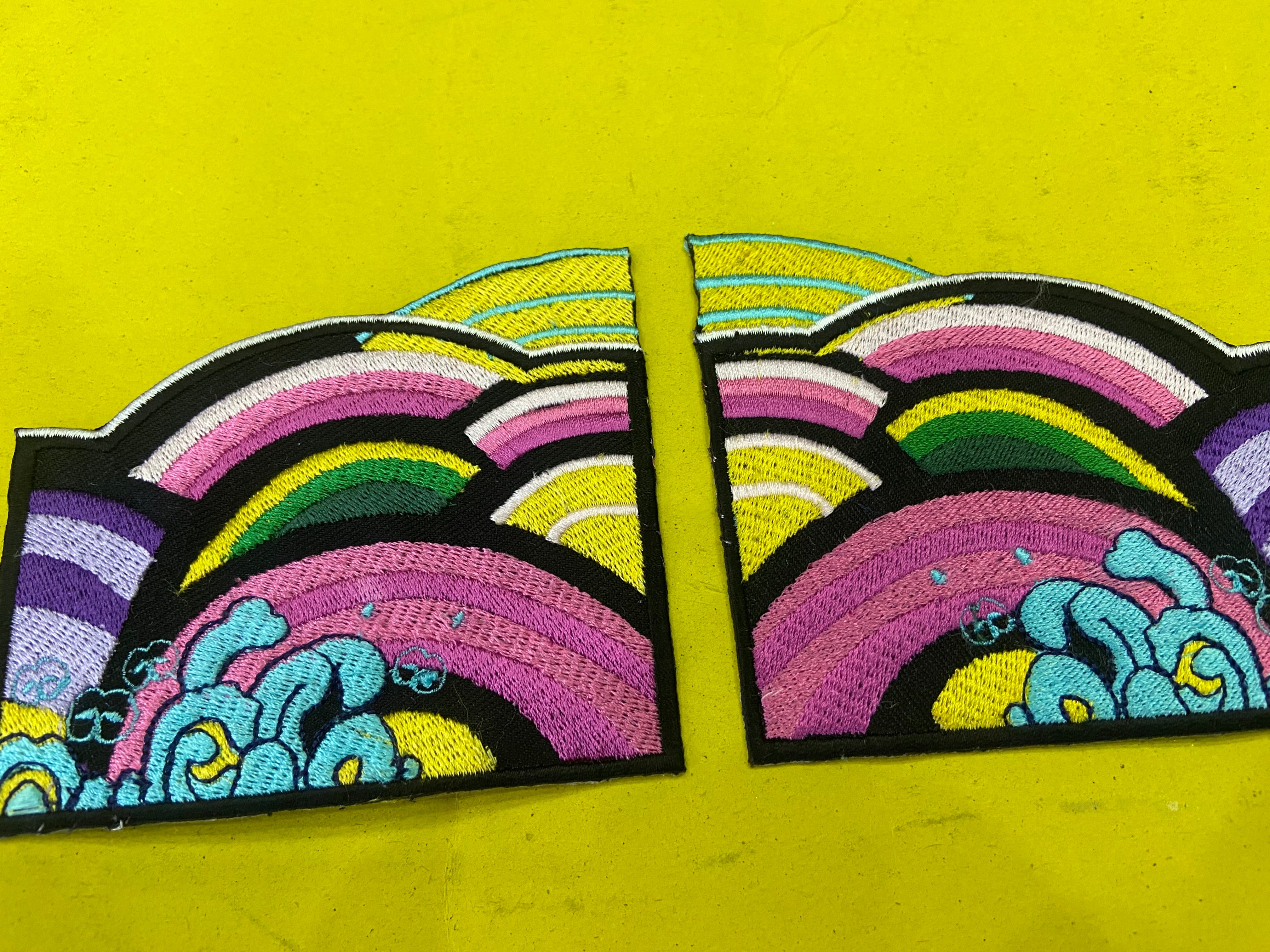 Kpop Demon Hunters Sleve 2 Parts Patches, Rummi Jacket, Left Right Sleeves Patch Set