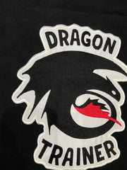 Dragon Trainer Rider Embroidered Patch – Mythical Beast Back Applique