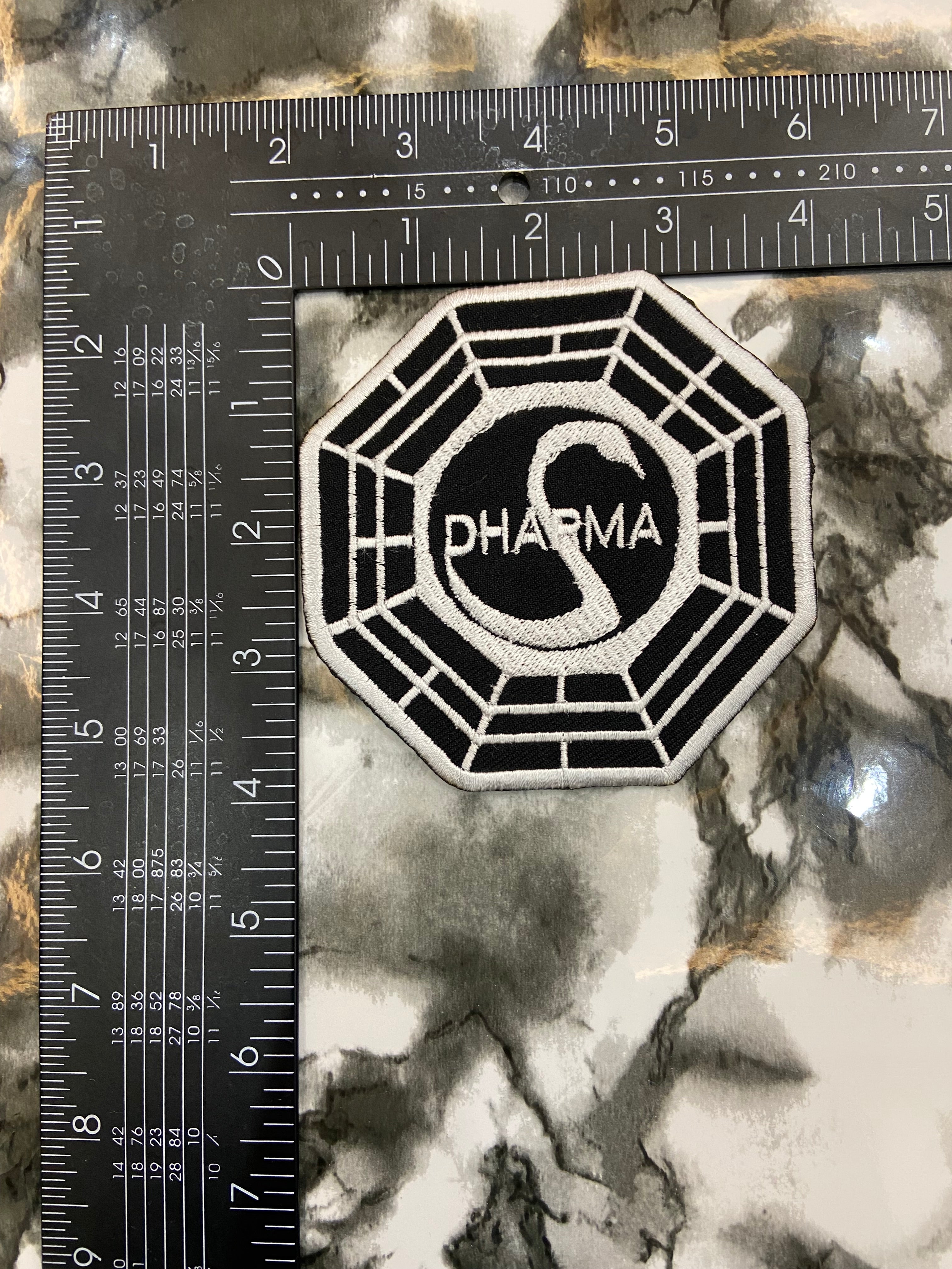 LOST Dharma Initiative Swan Station Embroidered Patch – Iconic Sci-Fi Cosplay Applique