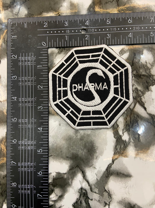 LOST Dharma Initiative Swan Station Embroidered Patch – Iconic Sci-Fi Cosplay Applique
