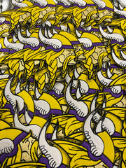 Minnesota Vikings Embroidered Patch Set – Purple Pride Football Logo Applique