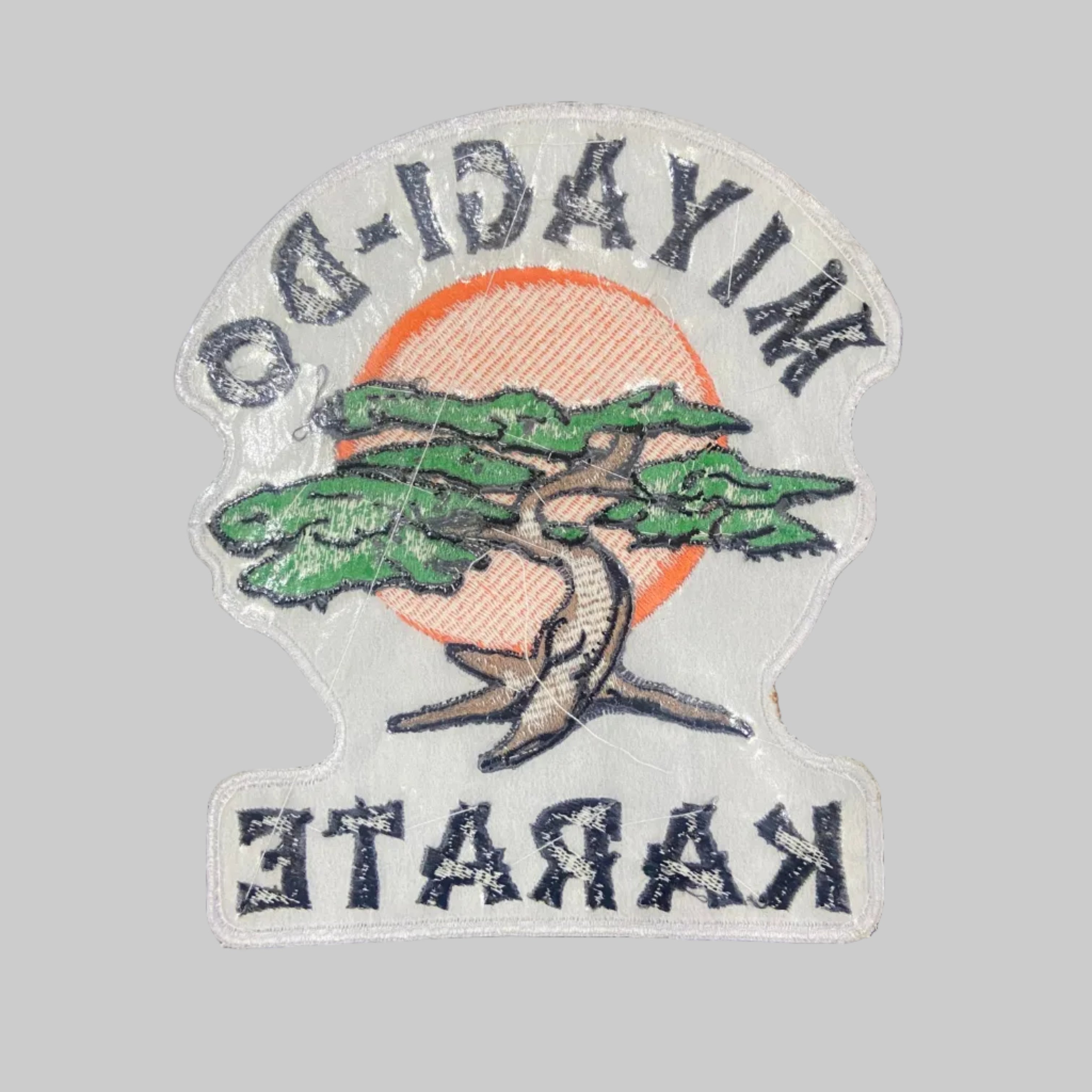 Karate Kid Miyagi-Do Embroidered Patch – Bonsai Tree Logo – Cobra Kai Series Inspired