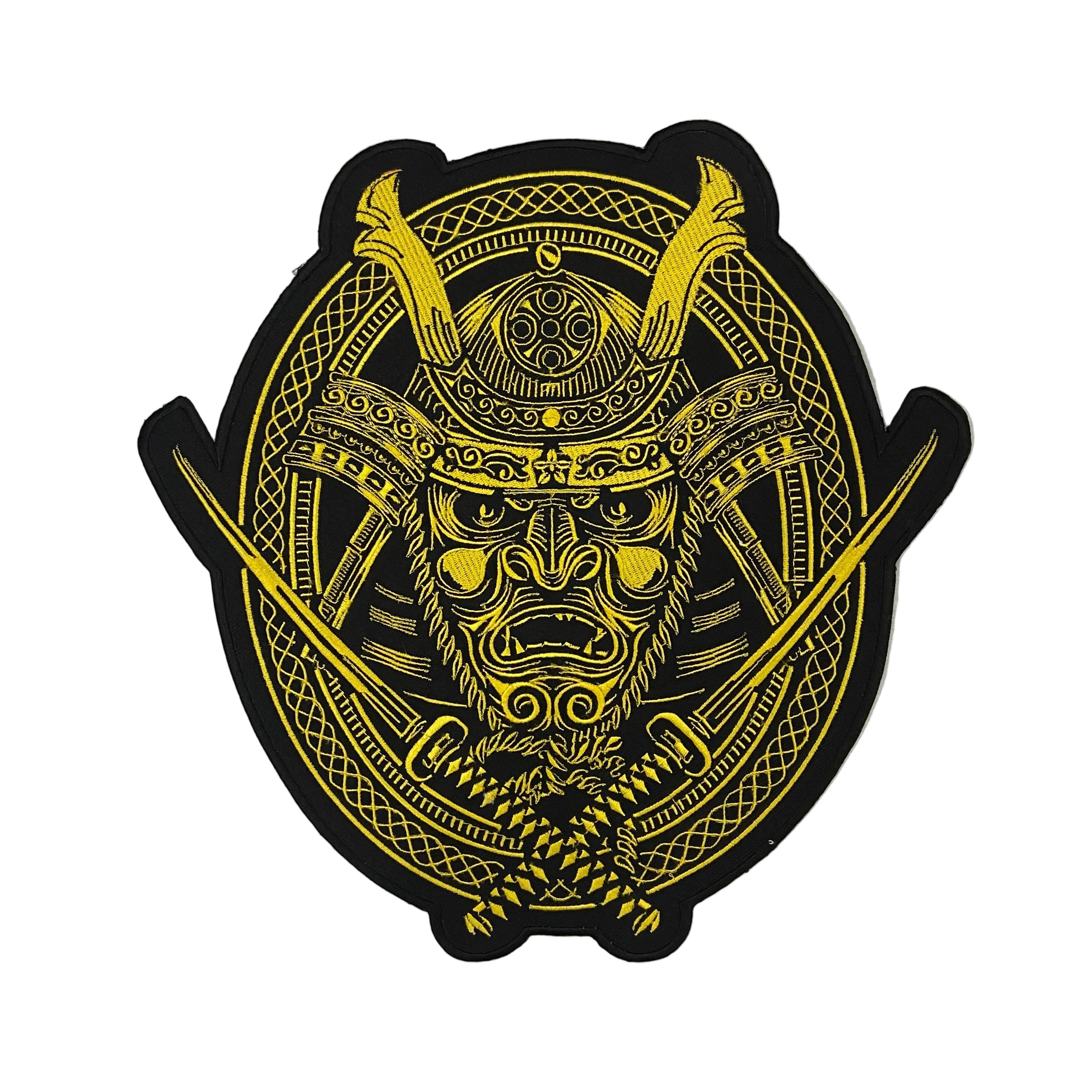 Samurai Odin Sons of Vikings Embroidery Patch: Iron On Cosplay
