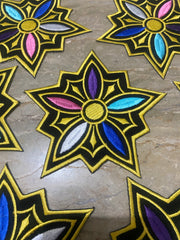 Rumi Star Embroidered Patch - Kpop Demon Hunters Cosplay