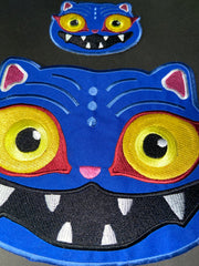 K-Pop Demon Hunter- Derpy Tiger Iron-On Patch