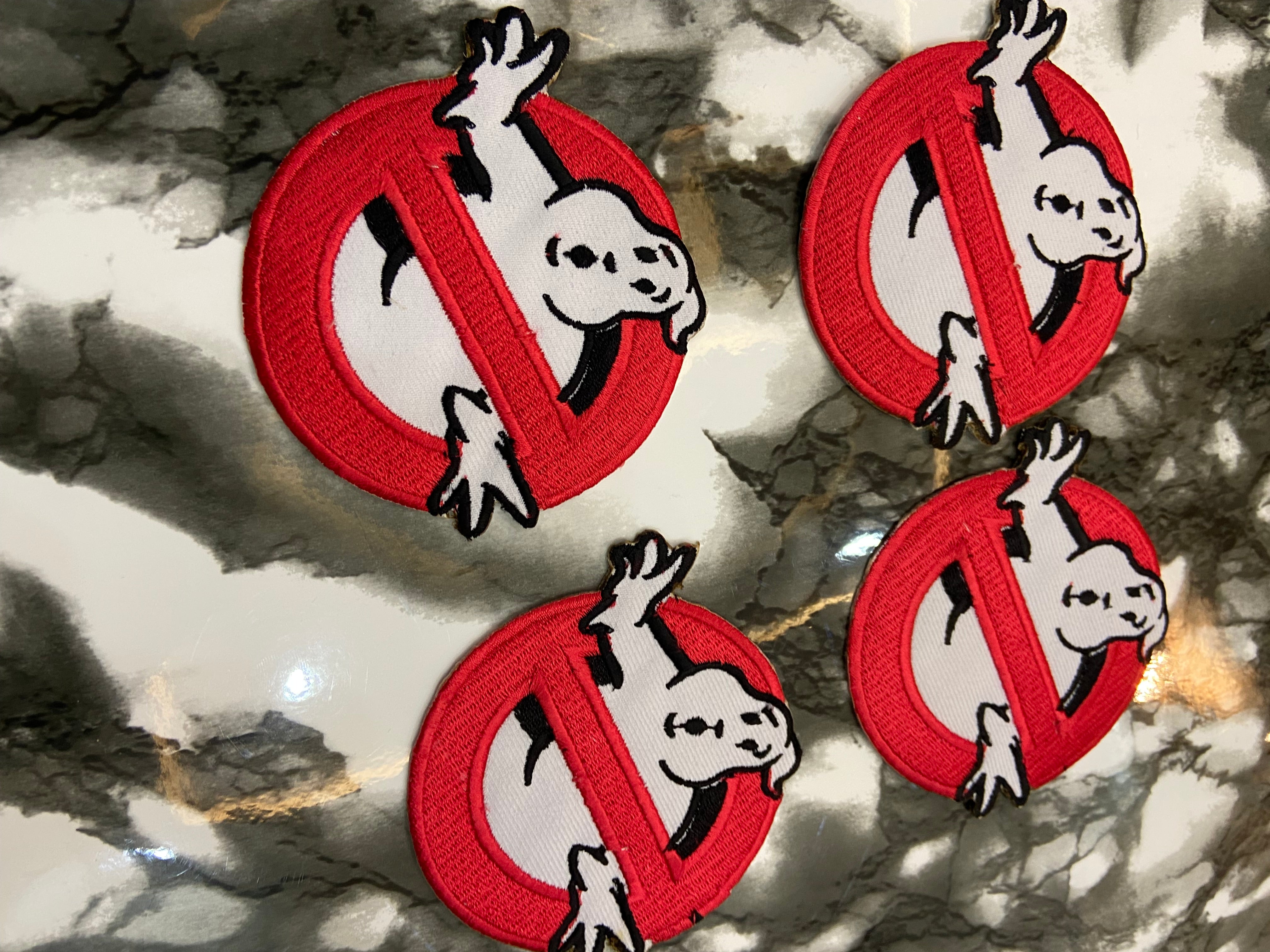 Ghostbusters "No Ghost" Logo Embroidered Patch – Iconic Cosplay Applique