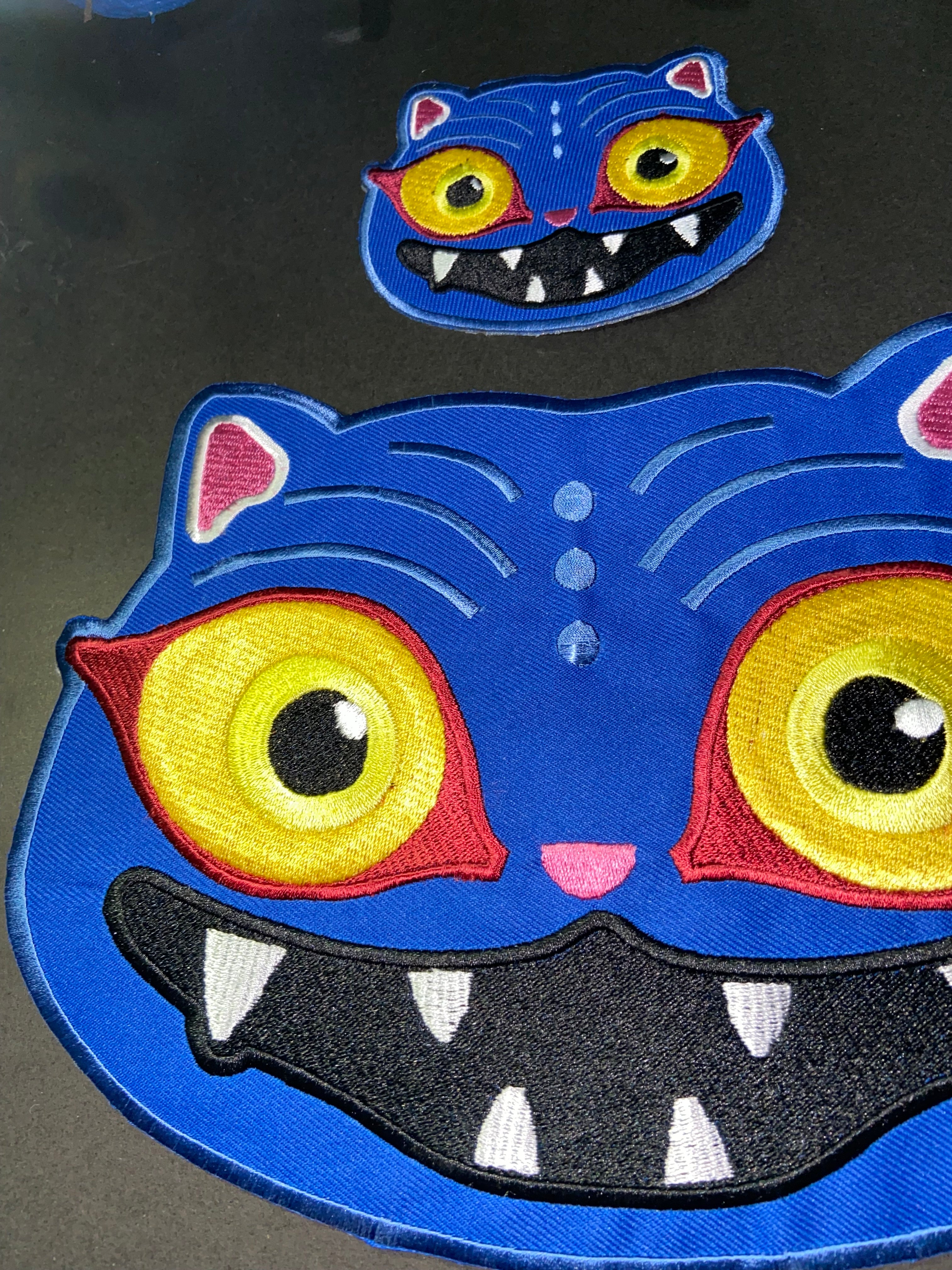 K-Pop Demon Hunter- Derpy Tiger Iron-On Patch
