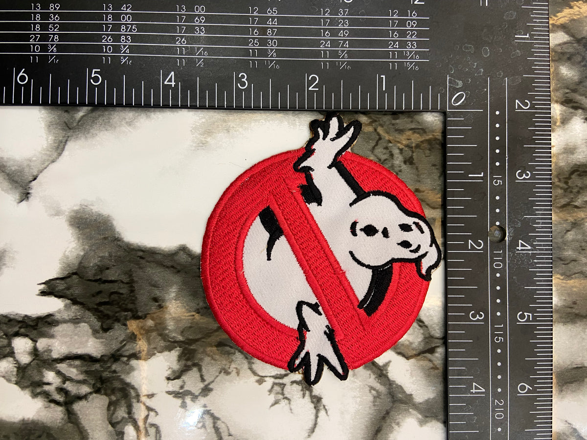 Ghostbusters "No Ghost" Logo Embroidered Patch – Iconic Cosplay Applique