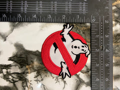 Ghostbusters "No Ghost" Logo Embroidered Patch – Iconic Cosplay Applique