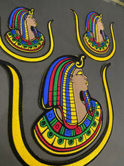 Daughters of the Oasis Embroidered Patch – Egyptian Masonic Design