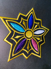 Rumi Star Embroidered Patch - Kpop Demon Hunters Cosplay