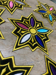 Rumi Star Embroidered Patch - Kpop Demon Hunters Cosplay