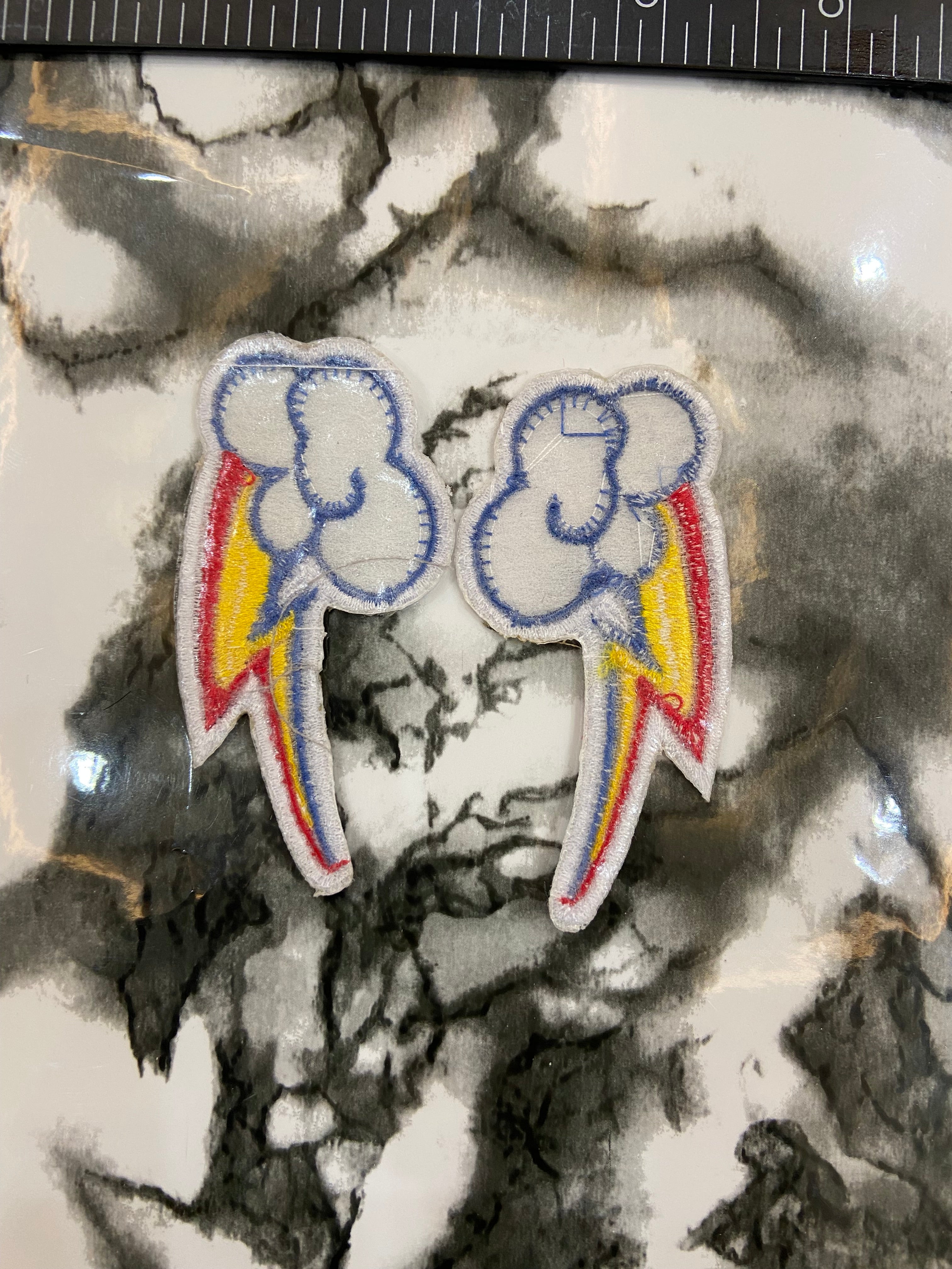 Rainbow Dash Cutie Mark Embroidered Patch Set – My Little Pony Cosplay Applique