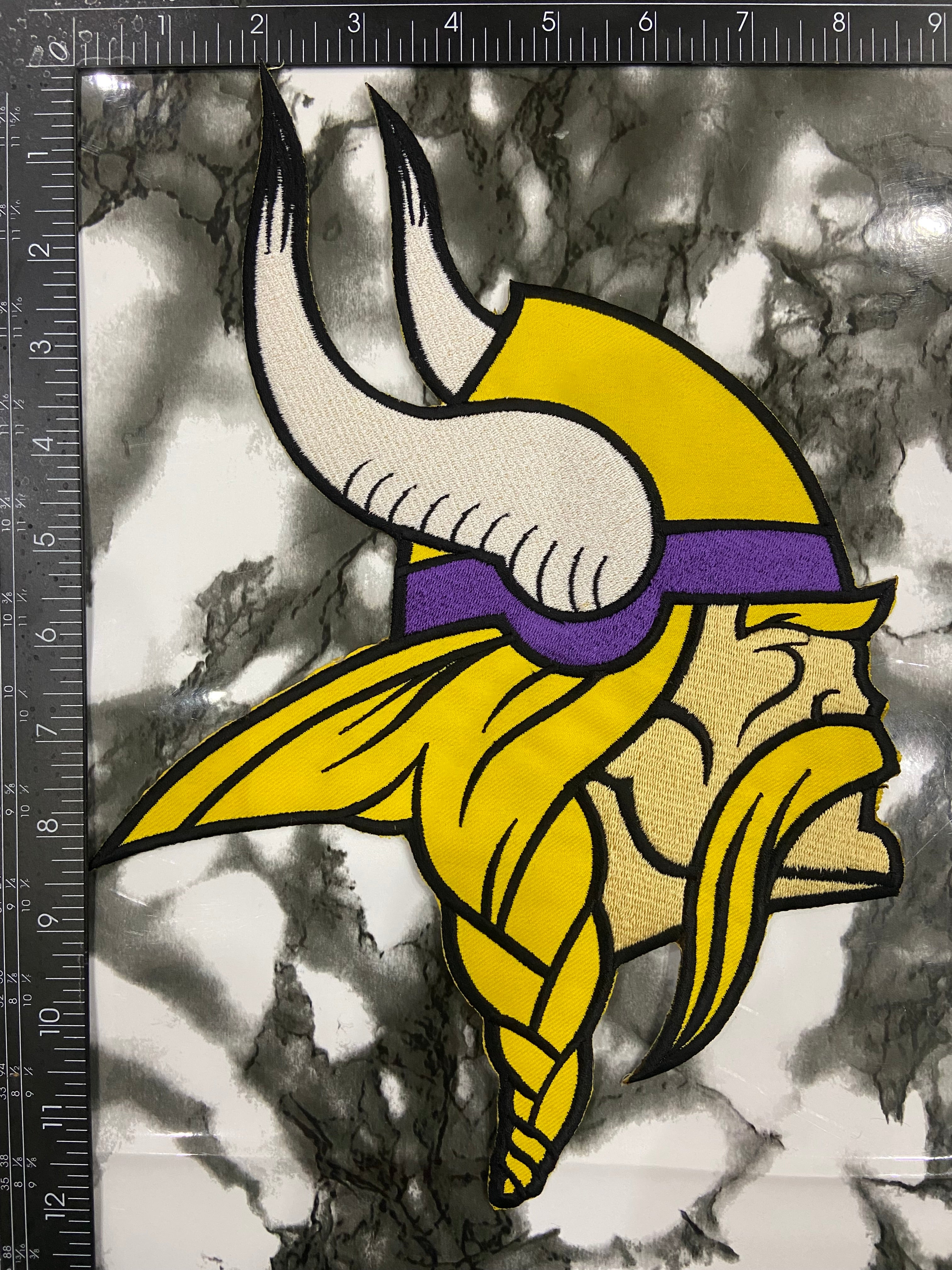 Minnesota Vikings Embroidered Patch Set – Purple Pride Football Logo Applique