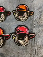 Grumpy Cat Streetwear Patch – Edgy Embroidered Iron-On Badge