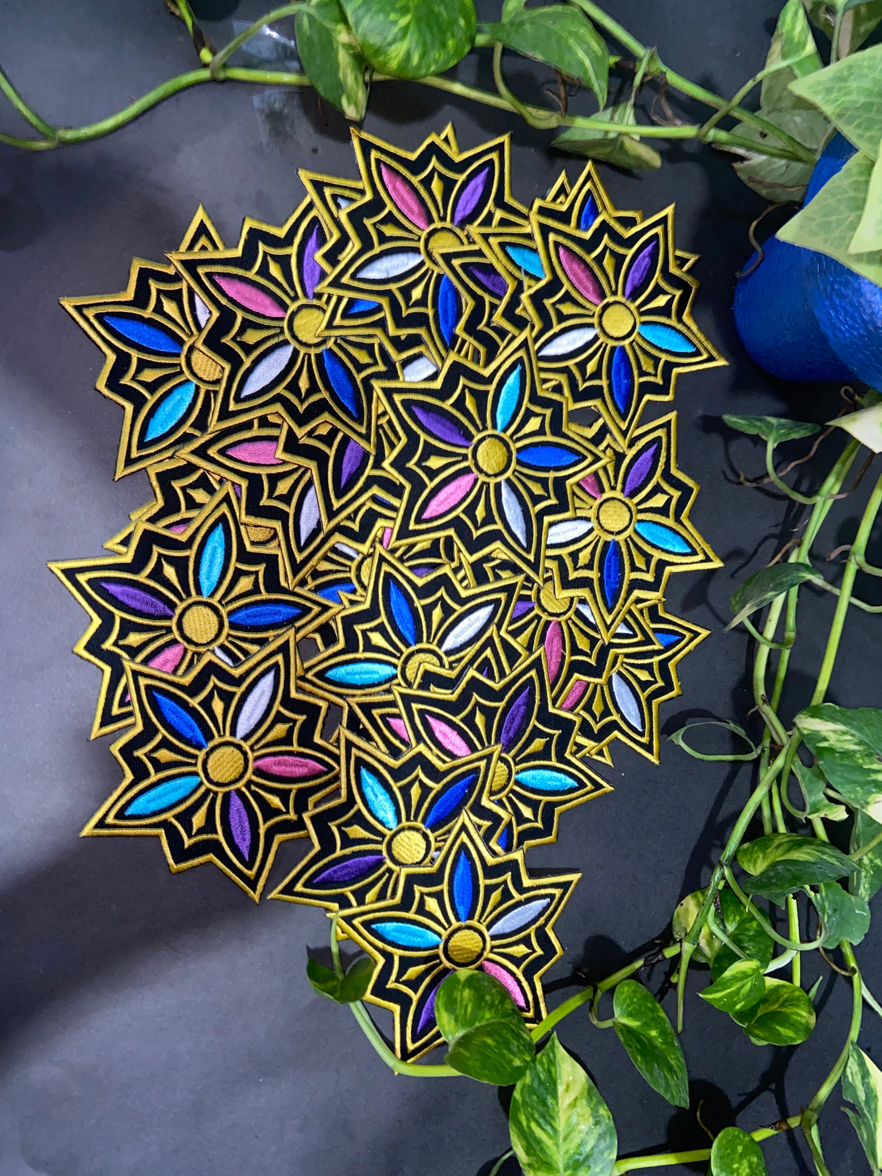 Rumi Star Embroidered Patch - Kpop Demon Hunters Cosplay