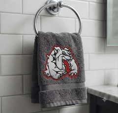 White Bulldog Embroidery Design, Bull Dog Mascot Digital File