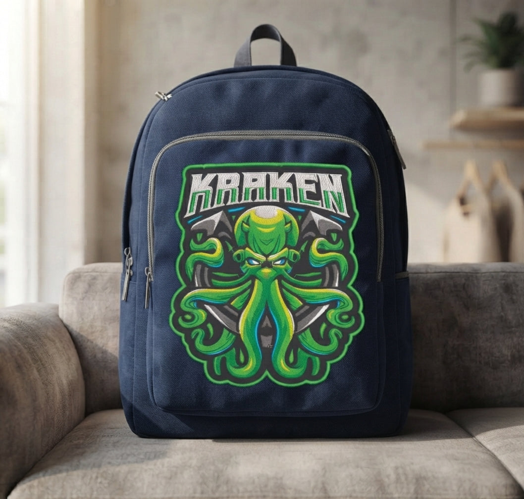 Kraken Octopus Machine Embroidery Design - 8 Sizes Included