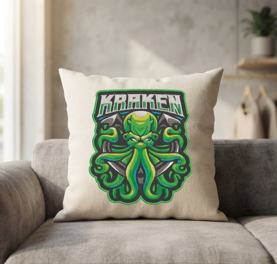 Kraken Octopus Machine Embroidery Design - 8 Sizes Included