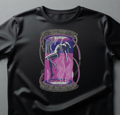 Sci-Fi Cyberpunk Android in Pod Machine Embroidery Design, Futuristic Robot Girl Embroidery File, 7 Sizes, 8 Formats