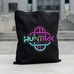 Huntrix Embroidery Patch Design, Futuristic Logo Stitch File, Gaming Style Badge Pattern
