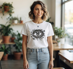 Evil Eye Embroidery Design, Mystic All Seeing Eye Machine File