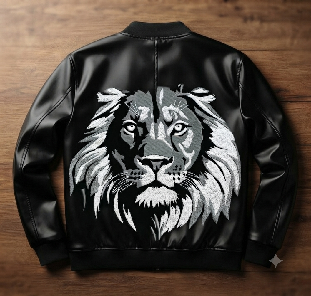 Majestic Lion Head Embroidery Design, Wild Animal King Digital File