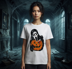 Ghostface Pumpkin Embroidery, Scream Halloween Machine File