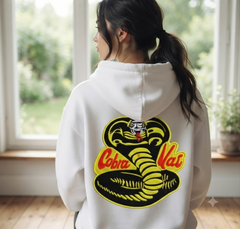 Cobra Kai Embroidery Design, Strike Hard Karate Dojo Digital File