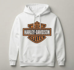Harley Davidson Bar and Shield Logo Machine Embroidery Design, Classic American Motorcycle Embroidery File, 8 Sizes, 8 Formats