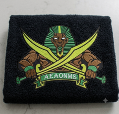 AEAONMS Egyptian Warrior Embroidery, Pharaoh Sword Design, Masonic Digital File
