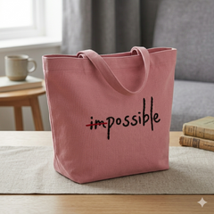 Impossible / Possible Machine Embroidery Design - 8 Sizes Included