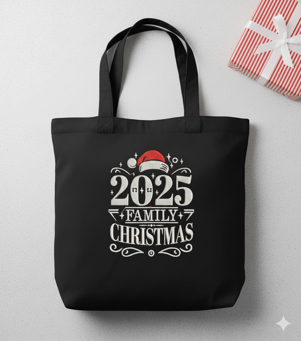Christmas 2025 Embroidery Design, Embroidery Machine File
