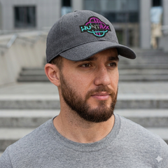 Huntrix Embroidery Patch Design, Futuristic Logo Stitch File, Gaming Style Badge Pattern